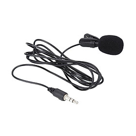 Micro cài áo giắc cắm 3.5mm cho điện thoại thông minh