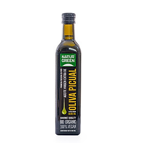 Dầu oliu ép lạnh hữu cơ Naturgreen 500ml - Organic extra virgin olive oil