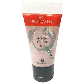 Tuýp Màu Vẽ Acrylic 30ml Glitter Copper (Nhũ Đồng)