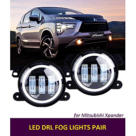 Bộ Đèn LED Gầm Vỏ Nhôm Đổi Màu Báo Rẽ Mitsubishi Xpander X-Force