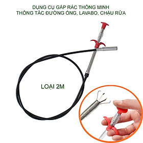 Dụng cụ gắp rác, thông tắc đường ống, lavabo, chậu rửa bếp, chiều dài nhiều loại