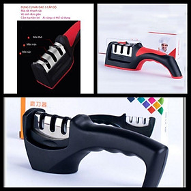 Mua DỤNG CỤ MÀI DAO KÉO BA RÃNH BA CẤP ĐỘ CẦM TAY TIỆN LỢI  NHANH SẮC DỄ DÀNG AI CŨNG DÙNG ĐƯỢC