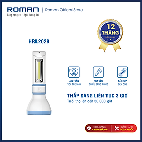 Mua Đèn pin sạc cầm tay nhỏ gọn - Kết hợp đèn bụng Led COB Roman ELE2028/4W