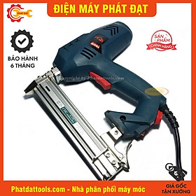 Súng bắn đinh gỗ F30 chạy điện 220V-Máy bắn đinh gim thẳng F30-Tặng kèm hộp 5000 đinh F30