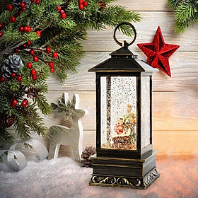 Christmas LED Lantern Decorative, Light up Christmas Lantern Christmas Lantern Ornament for Tabletop Festivals Indoor Outdoor