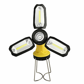 USB Flashlight Rechargeable Lantern Outdoor Emergency Camping Hiking Lamp