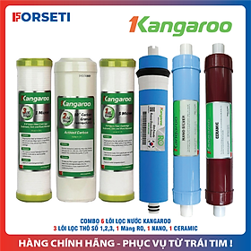 Mua Combo 6 lõi lọc nước Kangaroo hàng chính hãng cho máy KG103A  KG103KV  KG103 VTU