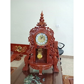 Mua Đồng Hồ Đứng Gỗ Hương Để Bàn hoặc Tủ