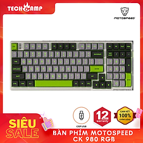 Mua Bàn Phím Motospeed CK980 RGB Gaming - Hàng chính hãng
