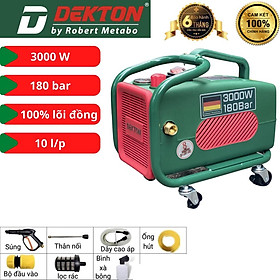 Mua Máy Rửa Xe Có Chỉnh Áp DEKTON 3000W - DK CWR3000F -  Lõi Đồng 100%