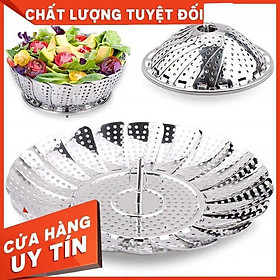 Mua Rổ hấp - vỉ hấp - xửng hấp inox xòe gấp gọn  Vừa Mọi Kích Thước Nồi