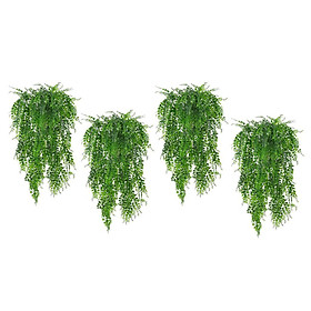 4 Pieces 75cm Artificial Weeping Ivy Vine Plants Hanging Decor Green