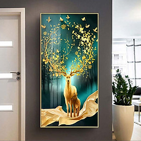 Mua Tranh Treo Tường TRÁNG GƯƠNG Pha Lê Phòng Khách Cao Cấp Bền - Bóng - Đẹp