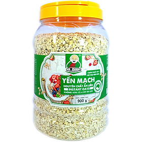 Yến Mạch Nguyên Chất Ăn Liền Mr.Johnny Hộp 900g