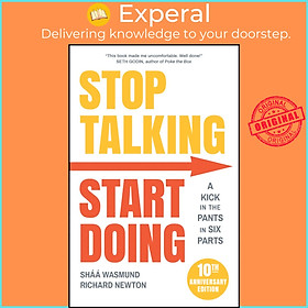 Hình ảnh Sách - Stop Talking, Start Doing - A Kick in the Pants in Six Parts by Richard Newton (US edition, paperback)