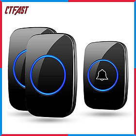 Mua Chuông Cửa Không Dây Thông Minh CTFAST CT - 02 (1 Nút Bấm  2 Chuông Báo )  Chống Nước  Khoảng Cách Sử Dụng Hiệu Quả 300 mét