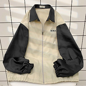 Áo Khoác Bomber BMO LAB Jacket Form Rộng Vải Kaki Dày Dặn Ulzzang Unisex
