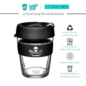 Mua Ly Thủy Tinh KeepCup Brew 12oz (355ml) Xuất Xứ Úc - Hoàn hảo cho cà phê espresso  macchiato hoặc piccolo