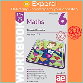 Sách - 11+ Maths Year 5-7 Workbook 6 : Numerical Reasoning by Stephen C. Curran (UK edition, paperback)
