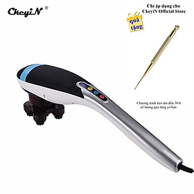 Máy mát xa cơ thể CkeyiN bằng điện với 6 đầu thay thế