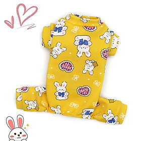 ÁO THUN NỈ THỎ XINH TỪ 1-5KG DÀNH CHO THÚ CƯNG CHÓ MÈO