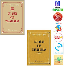 Hình ảnh Combo Cái Cười Của Thánh Nhân và Cái Dũng Của Thánh Nhân ( Tái bản)- sổ tay