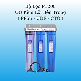 Mua Bộ Lọc Tổng Sinh Hoạt 20 Inch PROTECC PT208 Hàng Chính Hãng- Lọc Tổng Nhà  Tổng Chung Cư  Sinh Hoạt  Công Suất Lớn