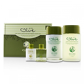 Hình ảnh Set 2 sản phẩm dưỡng trắng da nam tinh chất dầu Olive 3W CLINIC OLIVE FOR MAN SET - Hàn Quốc Chính Hãng