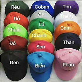 Nón kết trơn vải siêu đẹp