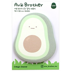 Giấy Note Magic Channel Avo Brother - Mẫu 3