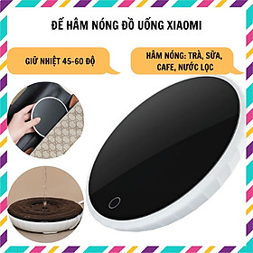 Đế hâm nóng đồ uống Xiaomi Sothing hâm nóng nước , sữa, cafe nhiệt độ 500 độ- Hàng chính hãng