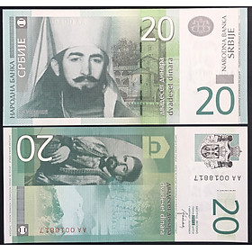 Mua Tờ quốc gia châu Âu 20 dinara Serbia