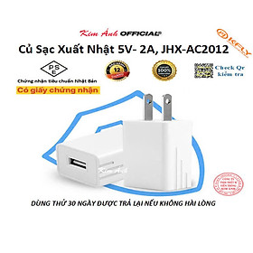 Mua Củ sạc 2A xuất Nhật KFLY (JHX-AC2012)  chứng nhận PSE tiêu chuẩn Nhật Bản  dùng thử 30 ngày  bảo hành hàng chính hãng 12 tháng