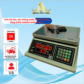 Mua Cân tính tiền tích điện chống nước QUA832 40kg 30kg HOÀNG MINH PHÁT