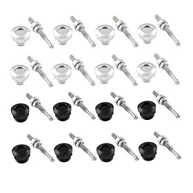 16 X 22mm Quick Release Latch Push Button Car Bonnet Hood Pin Lock Clip