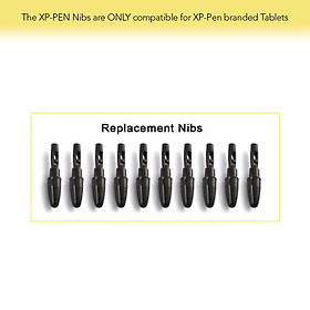 Bộ 10 Ngòi Bút Cho Stylus XP-Pen - Hàng chính hãng