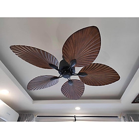 Mua Quạt trần - Quạt trần trang trí Lá cọ QT4129