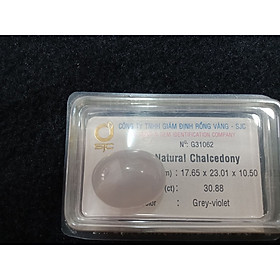 Mua Viên chalcedony thiên nhiên oval 30.88ct 31062