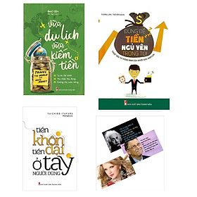 Combo Đừng Để Tiền Ngủ Yên Trong Túi + Tiền Khôn Tiền Dại Ở Tay Người Dùng + Vừa Du Lịch Vừa Kiếm Tiền Tặng Kèm Postcard Những Câu Nói Của Người Nổi tiếng