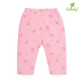 Quần dài đáy đũng Lullaby cho bé gái NH49B Hồng thỏ