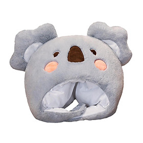 Soft Plush Koala Hat Apparel Cute Headgear for Festival Halloween Role Play