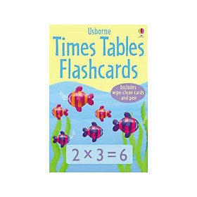 Ảnh bìa Flashcards tiếng Anh - Usborne Times Tables Flashcards