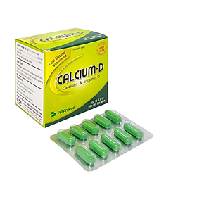 Viên xương khớp Calcium D Usar Hộp 100 viên