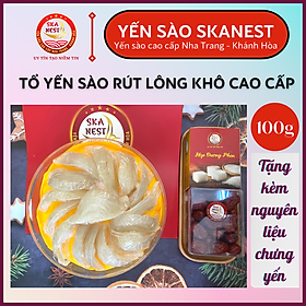 Yến sào tinh chế Rút lông khô 50gr - Yến Sào Rút Lông Khô