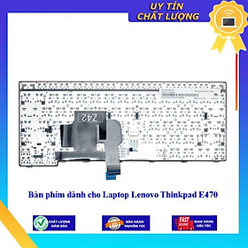 Bàn phím dùng cho Laptop Lenovo Thinkpad E470 - Hàng Nhập Khẩu New Seal