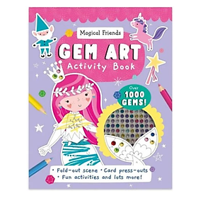 Sách Gem Sticker Activity Book - Magical Friends