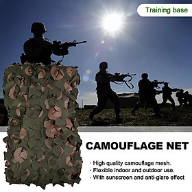 Camo Netting, Camouflage Net, Party Decorations, Blind Army Sunshade Mesh, Great for Hunting, Shooting, Camping, Car Cover and Outdoor