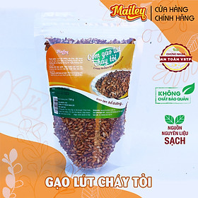 Gạo lứt cháy tỏi ăn liền MAILEY gói 150G