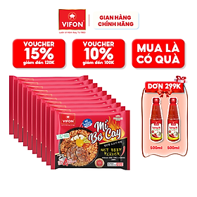 Thùng 24 mì bò cay vifon