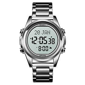Đồng hồ kỹ thuật số SKMEI -Màu trắng bạc